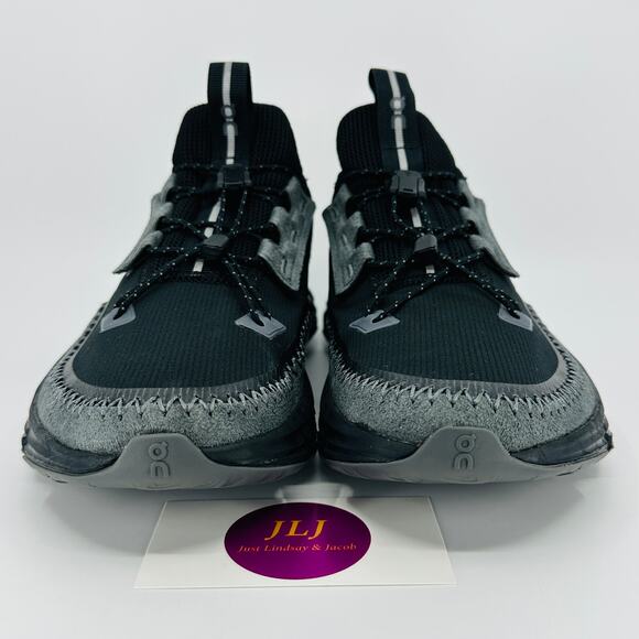 On Running Women's Cloud Away Toggle Running Sneaker Shoes Black/Rock Size 10 - Picture 2 of 11